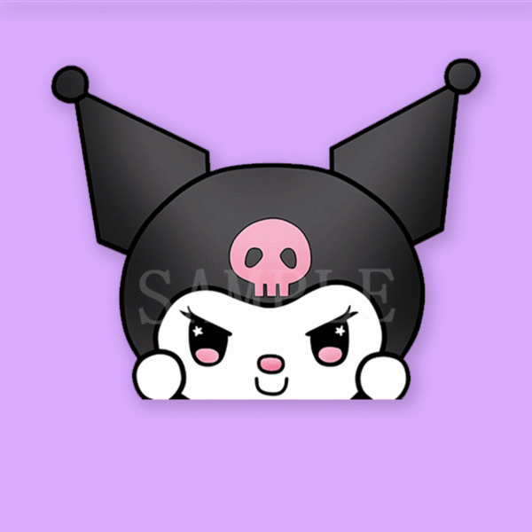 Kuromi 3D Sticker