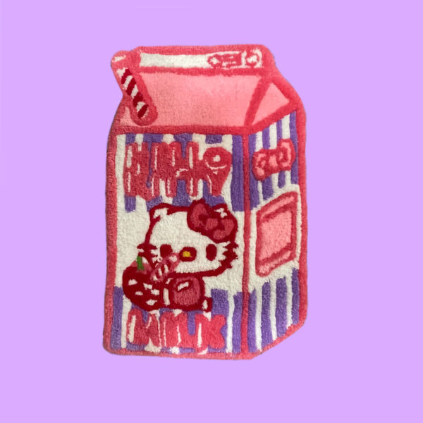 Hellokitty milk rug